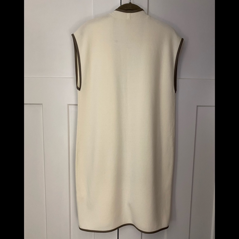 Chico’s Cardigan/Vest off white. - Picture 2 of 3
